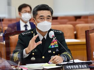 서욱, 한미일 안보 협력 강조하며 "지소미아 유지해야"
