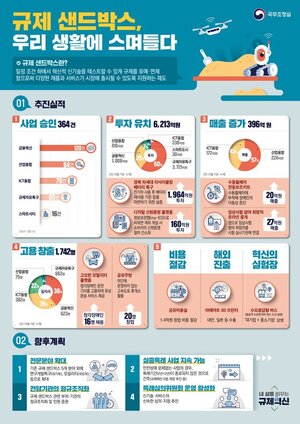 규제 풀어주자 제품·서비스 쏟아져…'샌드박스' 6213억 투자 성과
